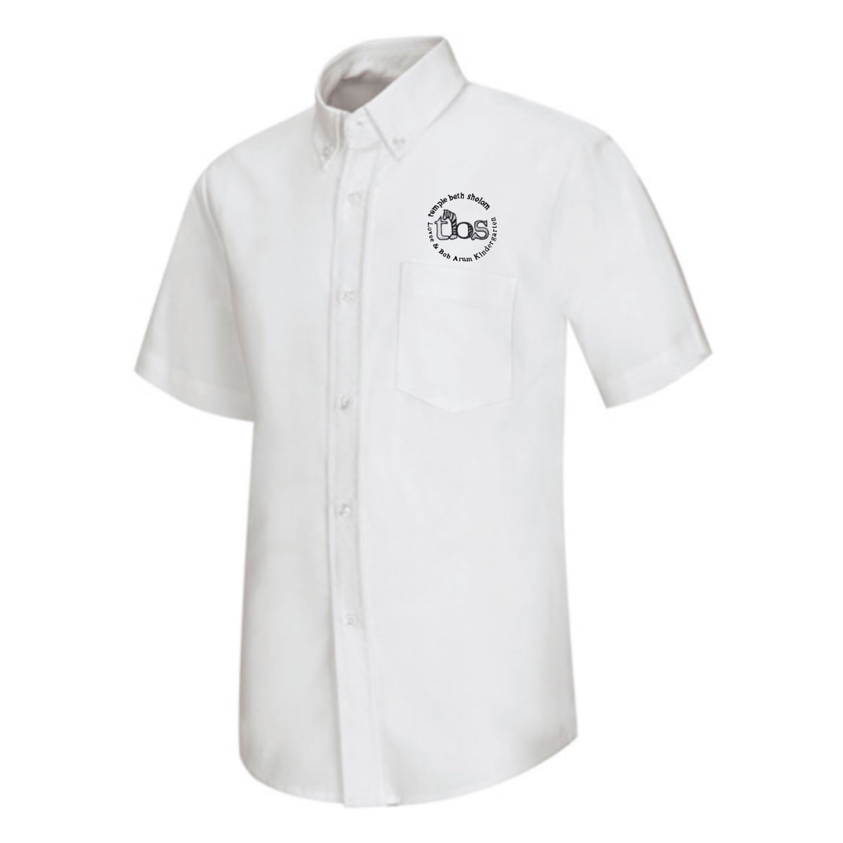 Short Sleeve Oxford w/ TBS ELEM Logo – Campus Club Uniforms