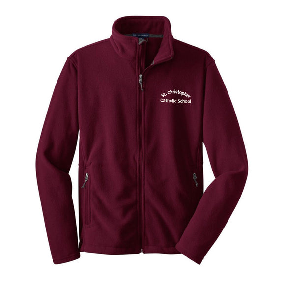 *Fleece Jacket w/ ST. CHRIS Logo